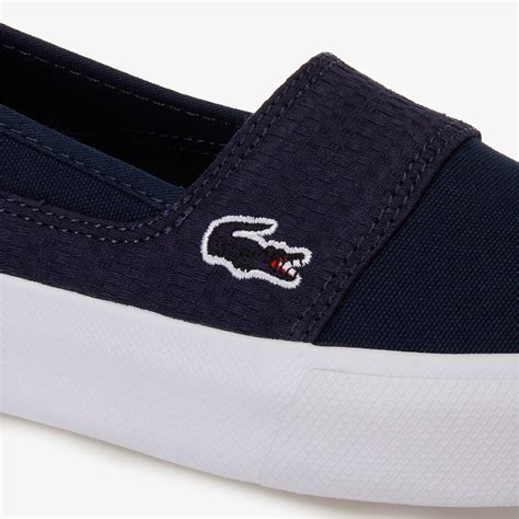 lacoste slip on shoes women's